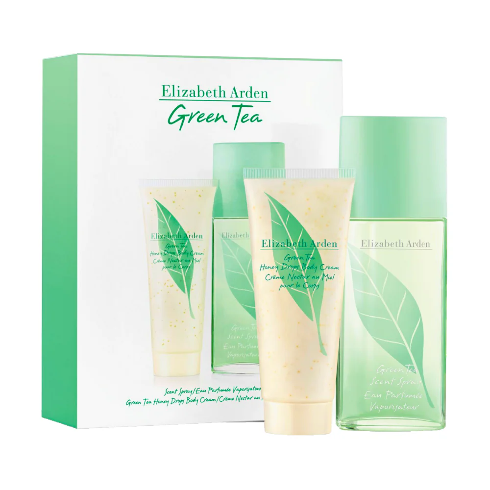 SET ELIZABETH ARDEN GREEN TEA EDP 100ML, BODY LOTION 100ML